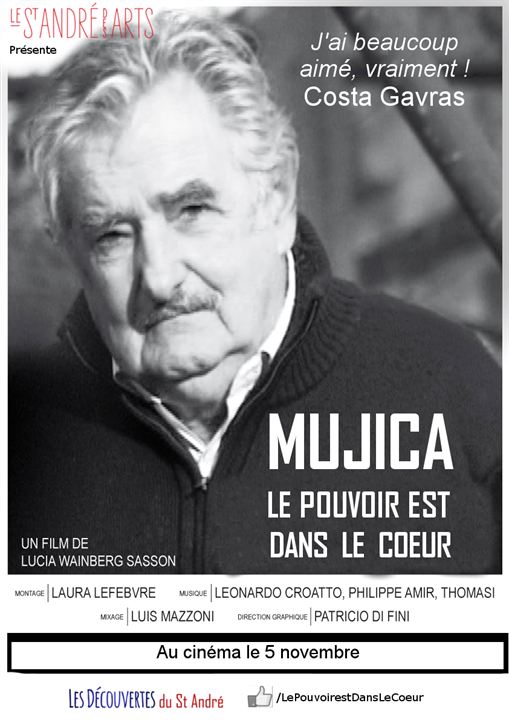Mujica, le pouvoir est dans le cœur : Affiche