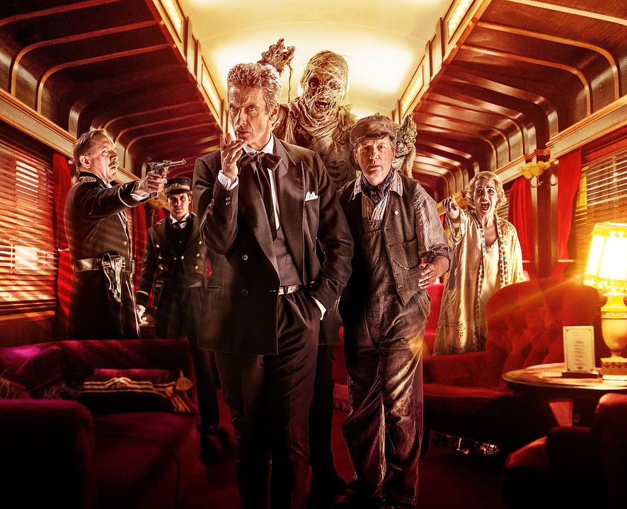 Doctor Who (2005) : Photo Peter Capaldi, David Bamber, Daisy Beaumont, Frank Skinner (III)