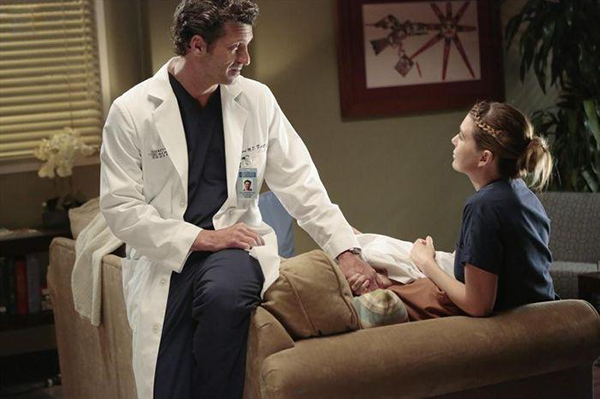 Grey's Anatomy : Photo Patrick Dempsey, Ellen Pompeo