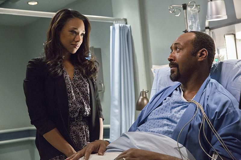 Flash (2014) : Photo Jesse L. Martin, Candice Patton