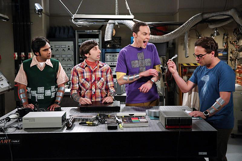 The Big Bang Theory : Photo Kunal Nayyar, Jim Parsons, Simon Helberg, Johnny Galecki
