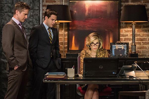 The Good Wife : Photo Matt Czuchry, Christine Baranski, Ben Rappaport