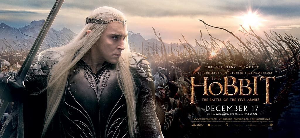 Le Hobbit : la Bataille des Cinq Armées : Affiche