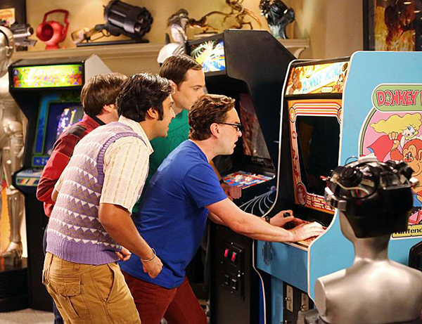 The Big Bang Theory : Photo Johnny Galecki, Kunal Nayyar