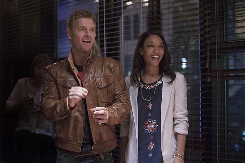 Flash (2014) : Photo Rick Cosnett, Candice Patton
