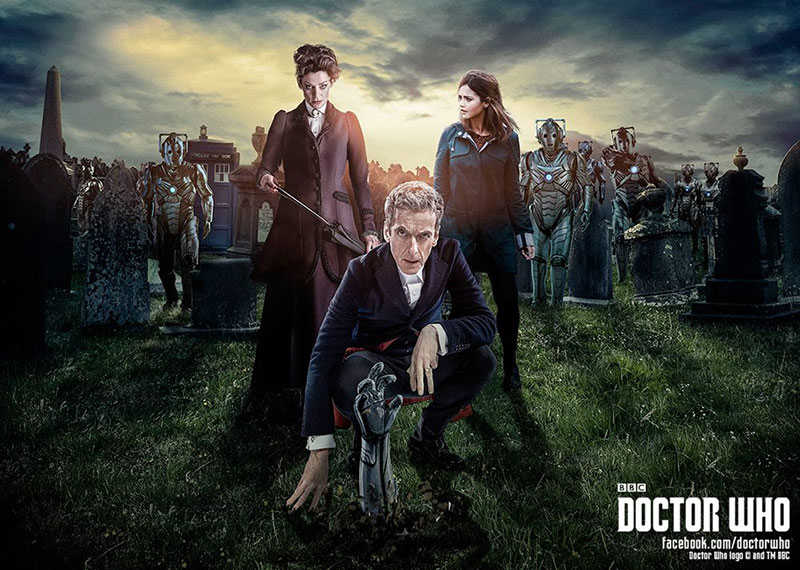 Doctor Who (2005) : Photo Peter Capaldi, Michelle Gomez, Jenna Coleman