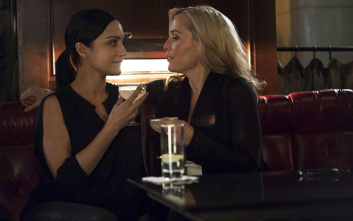 The Fall : Photo Archie Panjabi, Gillian Anderson