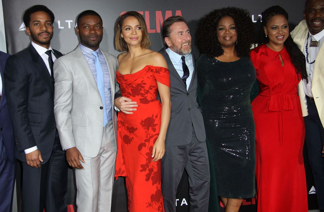 Selma : Photo promotionnelle David Oyelowo, Oprah Winfrey, Carmen Ejogo, Ava DuVernay, Tim Roth