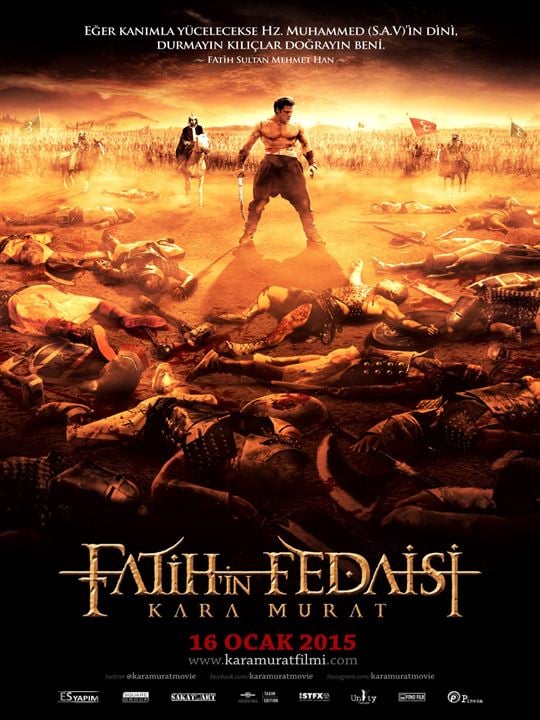 Fatih'in Fedaisi Kara Murat : Affiche