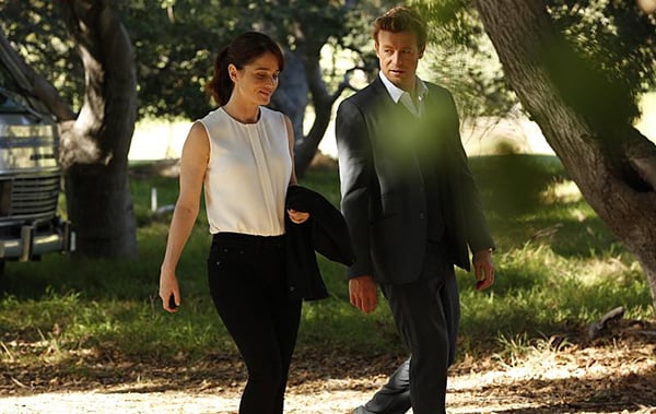 Mentalist : Photo Robin Tunney, Simon Baker