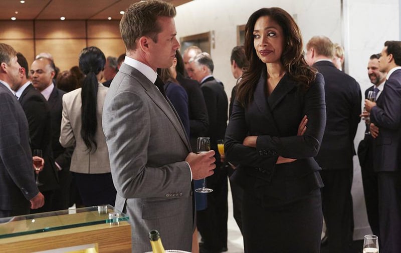 Suits : avocats sur mesure : Photo Gina Torres, Gabriel Macht