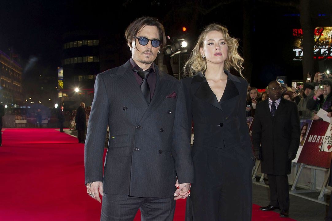 Charlie Mortdecai : Photo promotionnelle Johnny Depp, Amber Heard