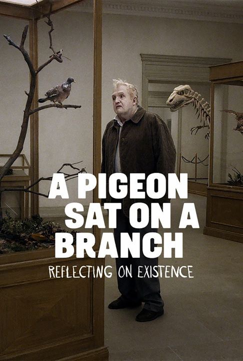 Un pigeon perché sur une branche philosophait sur l’existence : Affiche
