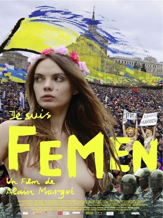 Je suis Femen : Affiche