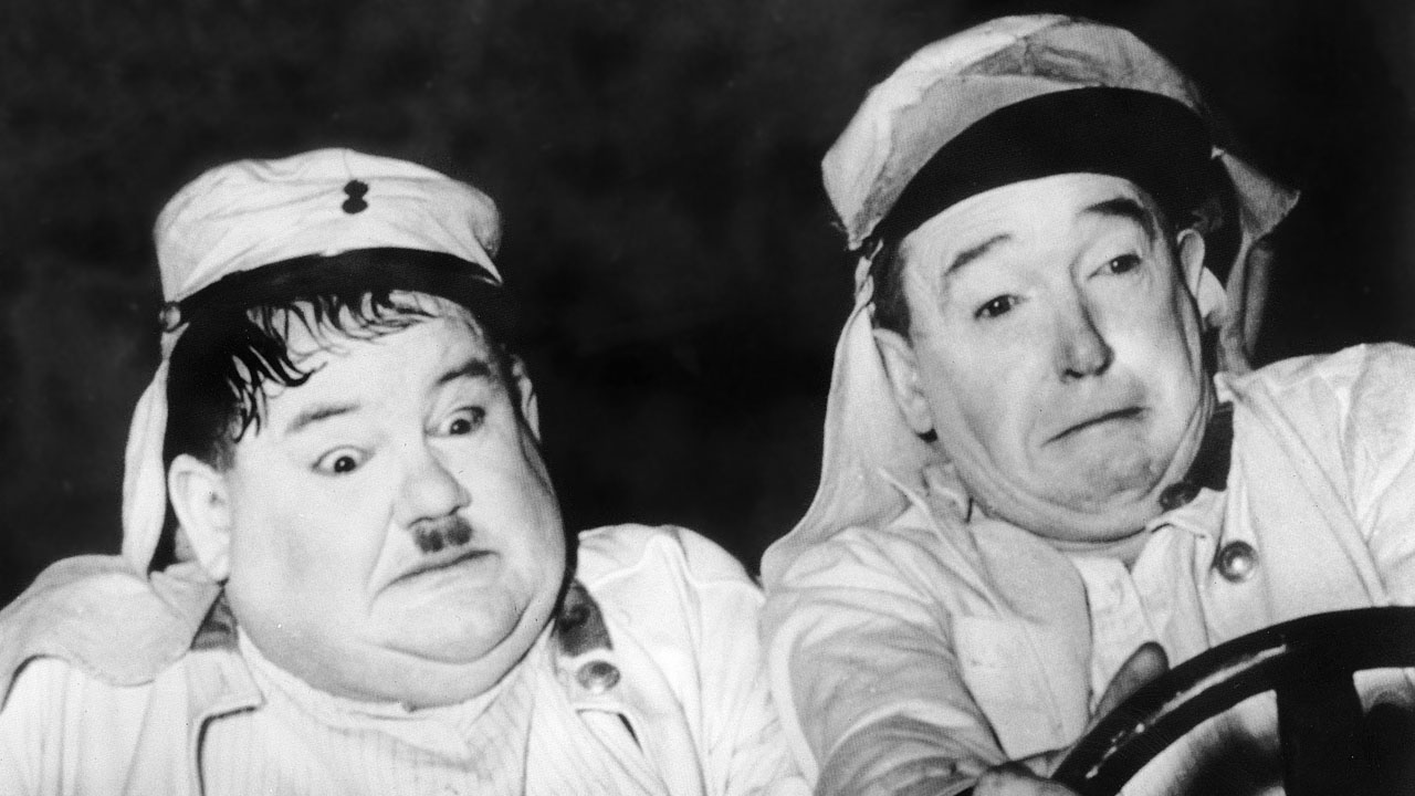 Laurel et Hardy conscrits : Photo