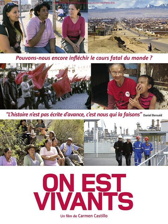 On est vivants : Affiche