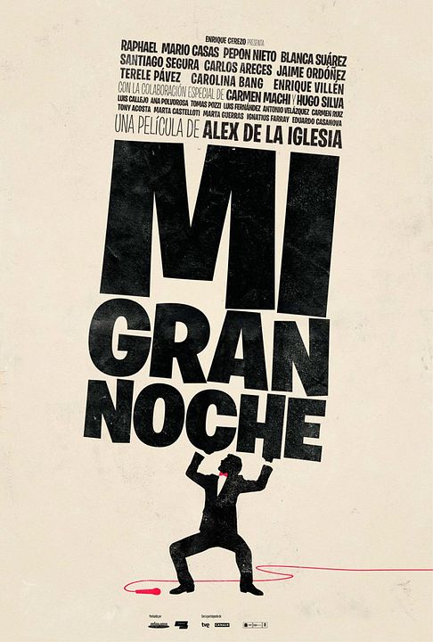 Mi gran noche : Affiche