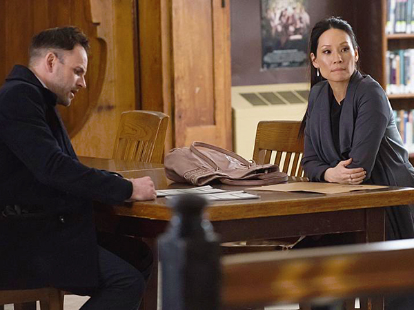 Elementary : Photo Jonny Lee Miller, Lucy Liu