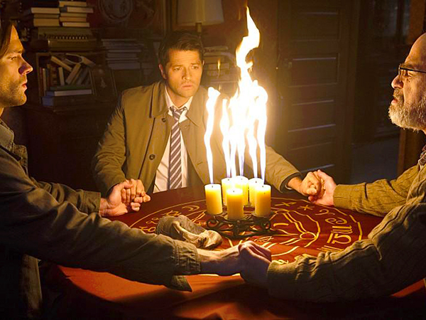 Supernatural : Photo Misha Collins, Jared Padalecki