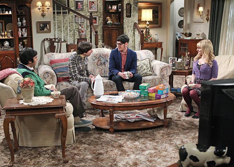 The Big Bang Theory : Photo Melissa Rauch, Matt Bennett, Kunal Nayyar, Simon Helberg