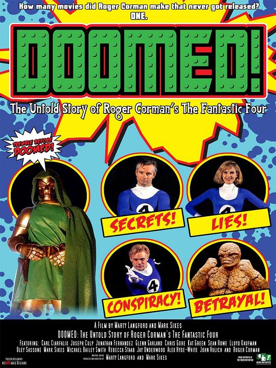 Doomed: The Untold Story Of Roger Corman's The Fantastic Four : Affiche