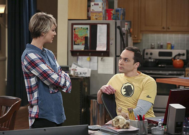 The Big Bang Theory : Photo Kaley Cuoco, Jim Parsons