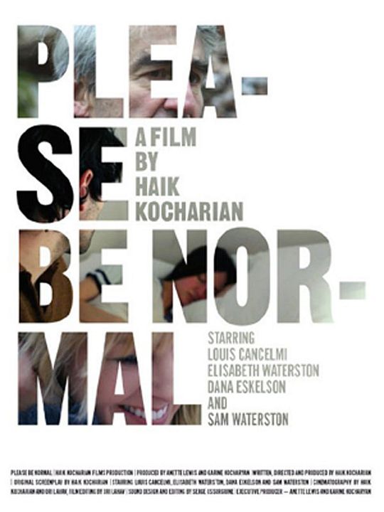 Please Be Normal : Affiche