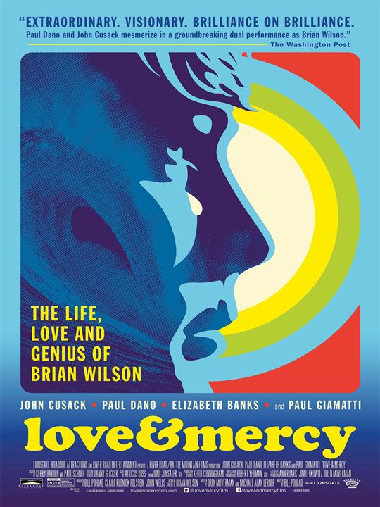 Love & Mercy, la véritable histoire de Brian Wilson des Beach Boys : Affiche