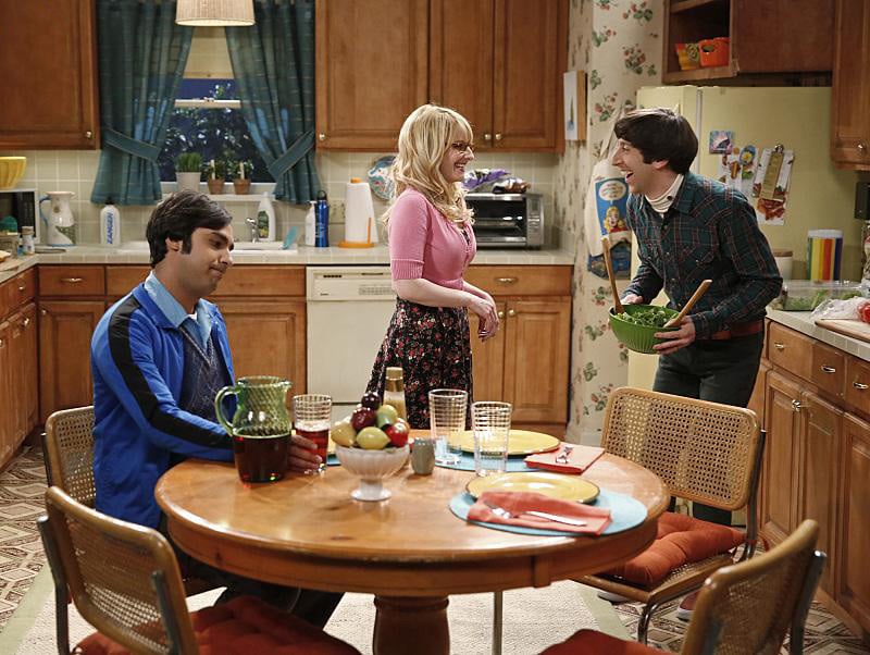 The Big Bang Theory : Photo Melissa Rauch, Simon Helberg, Kunal Nayyar