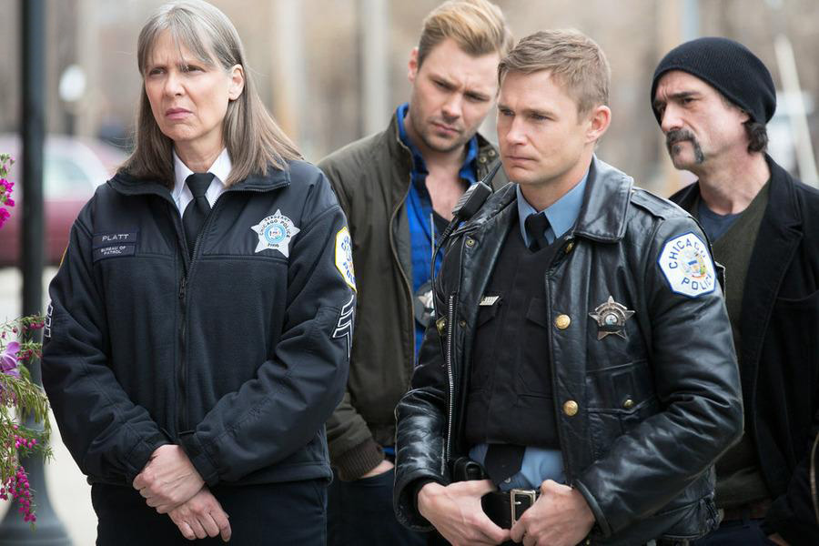 Chicago Police Department : Photo Amy Morton, Elias Koteas, Brian Geraghty