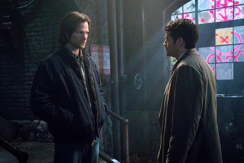 Supernatural : Photo Jared Padalecki, Misha Collins