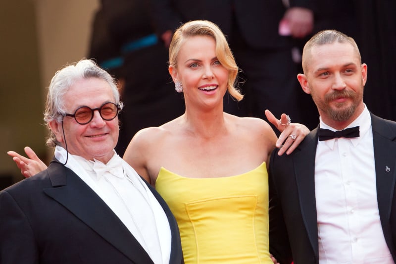  - édition 68 : Photo promotionnelle Charlize Theron, George Miller, Tom Hardy