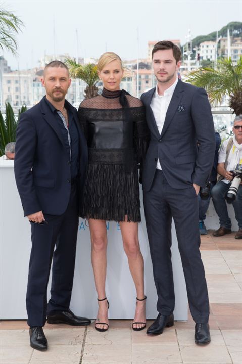 Mad Max: Fury Road : Photo promotionnelle Charlize Theron, Tom Hardy, Nicholas Hoult