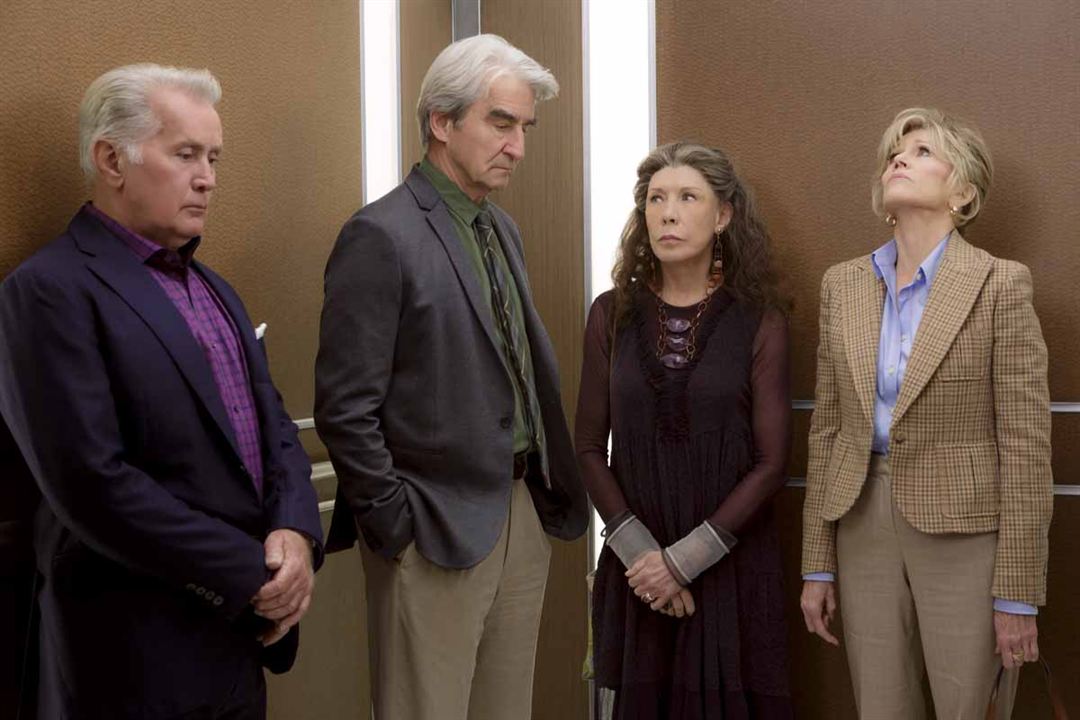 Grace et Frankie : Photo Lily Tomlin, Martin Sheen, Sam Waterston, Jane Fonda