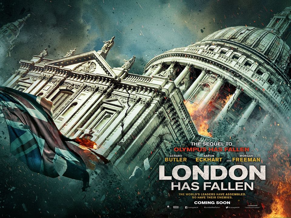 La Chute de Londres : Affiche