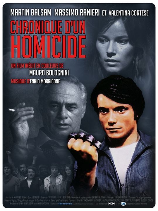 Chronique d'un homicide : Affiche