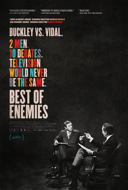 Best of Enemies : Affiche