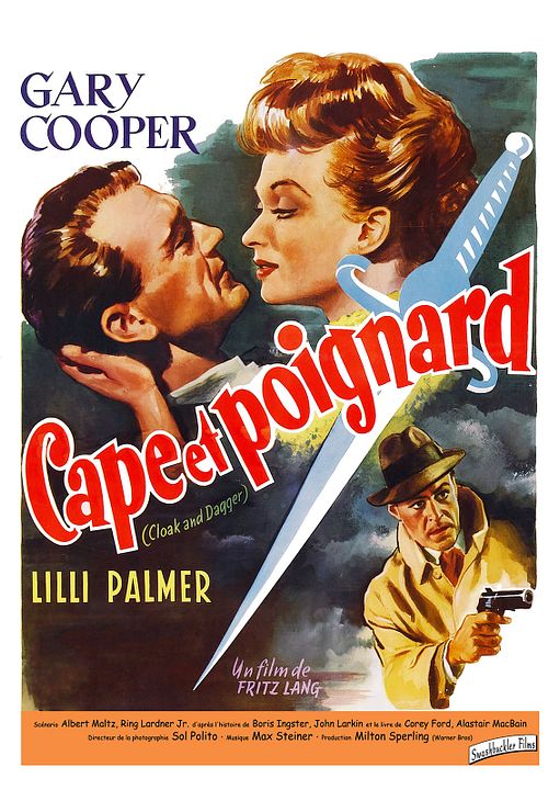 Cape et poignard : Affiche
