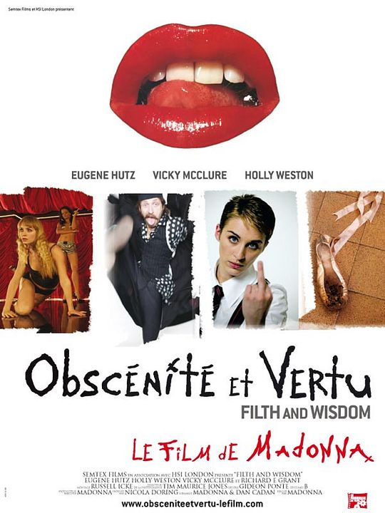 Obscénité et vertu : Affiche