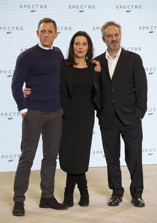007 Spectre : Photo promotionnelle Barbara Broccoli, Daniel Craig, Sam Mendes