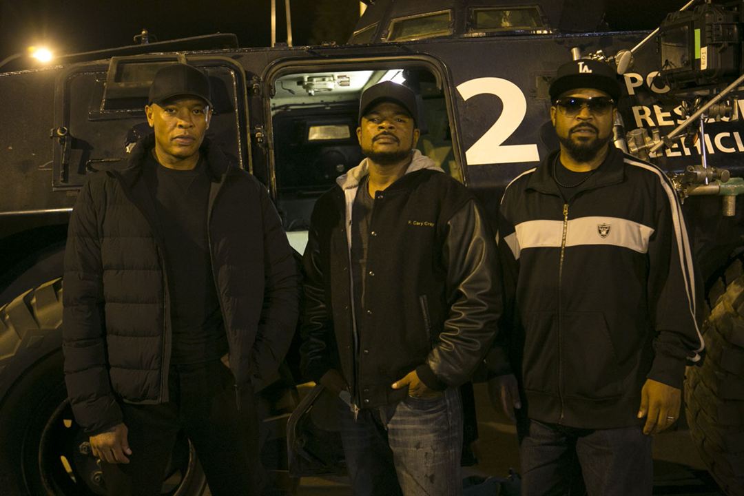 N.W.A - Straight Outta Compton : Photo Ice Cube, Dr. Dre