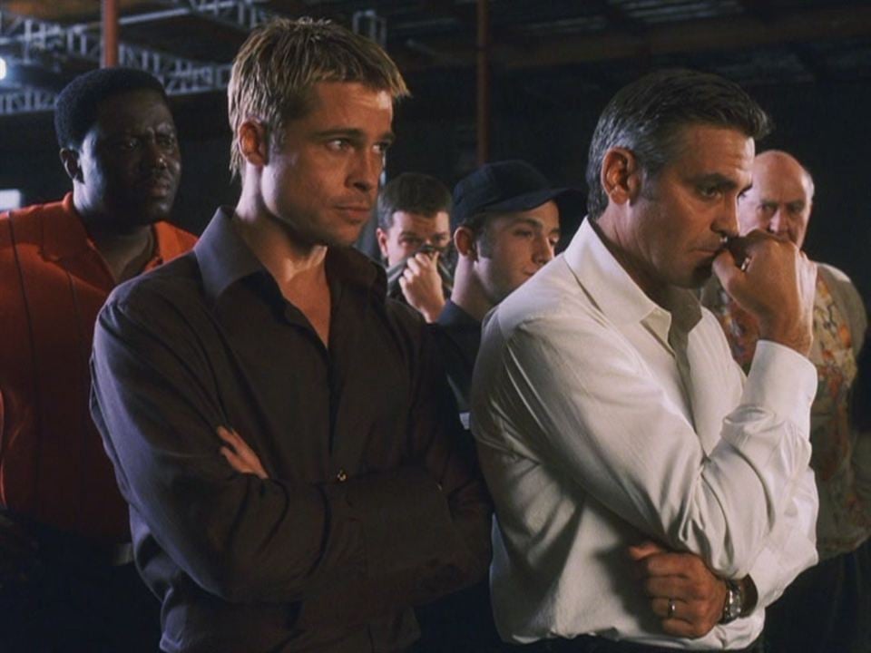 Ocean's Eleven : Photo Brad Pitt, George Clooney