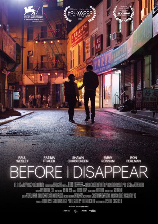 Before I Disappear : Affiche