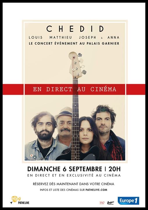 La Famille Chedid (Pathé Live) : Affiche