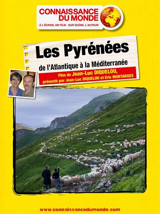 Les Pyrénées, De l'Atlantique à la Méditerranée : Affiche