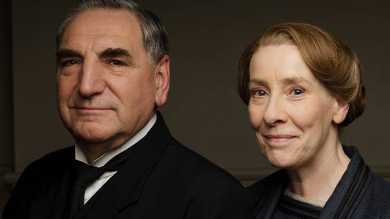 Photo Jim Carter, Phyllis Logan