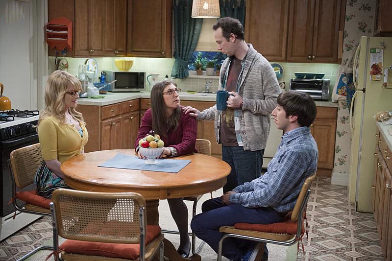 The Big Bang Theory : Photo Melissa Rauch, Kevin Sussman, Simon Helberg, Mayim Bialik