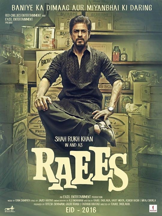 Raees : Affiche