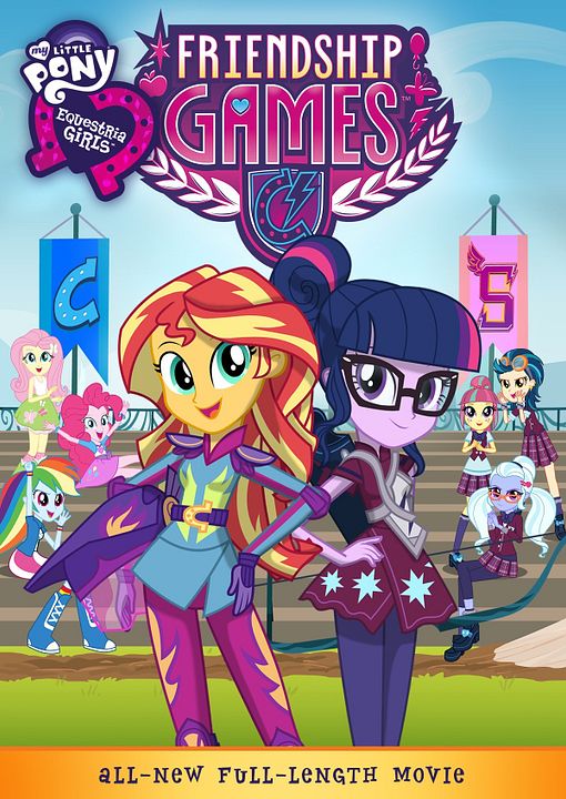 My Little Pony: Equestria Girls – Friendship Games : Affiche