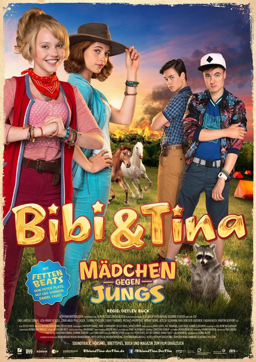 Bibi & Tina 3 - Mädchen gegen Jungs : Affiche